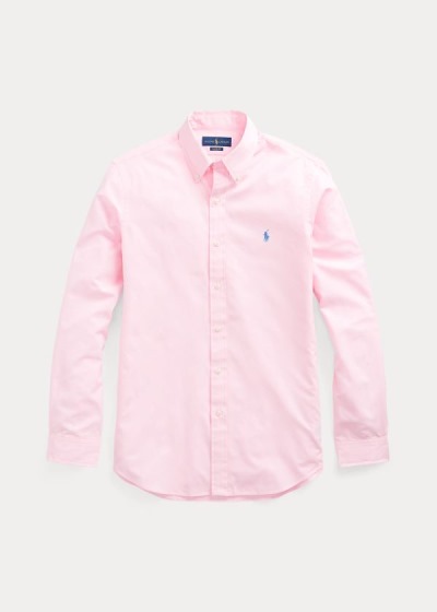 Camisa Polo Ralph Lauren Hombre Rosas - Classic Fit Poplin - GUAOQ9342